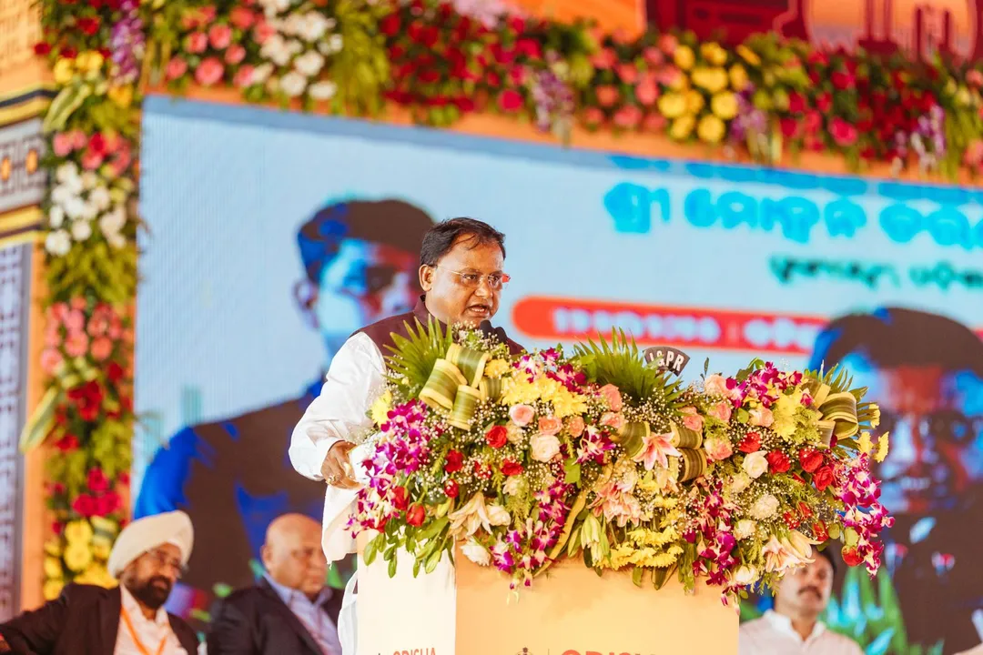  Odisha CM inaugurates, lays stones for industrial projects worth Rs 1.15 lakh crore in Jajpur