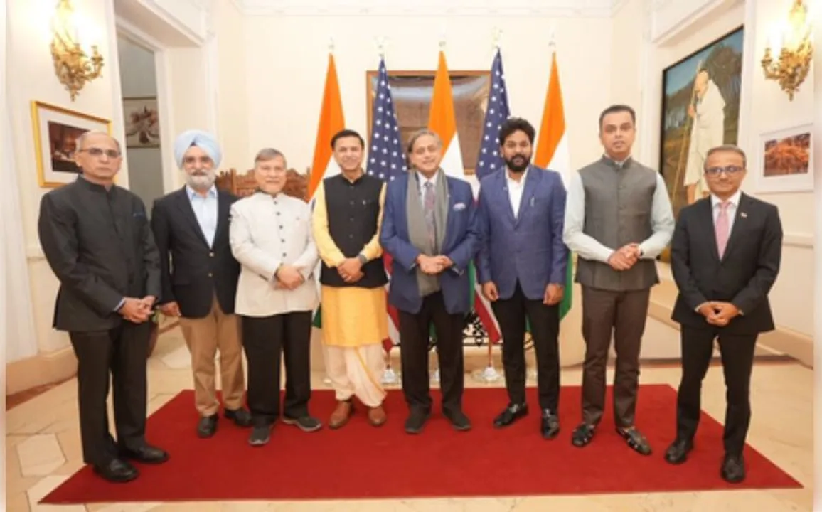  MPs team led by Tharoor starts anti-terrorism 'peace mission'