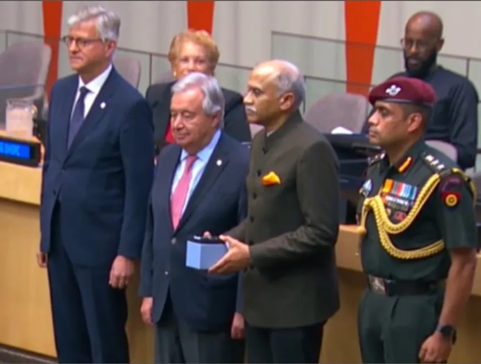  2 Indian peacekeepers honoured posthumously with Dag Hammarskjold medals