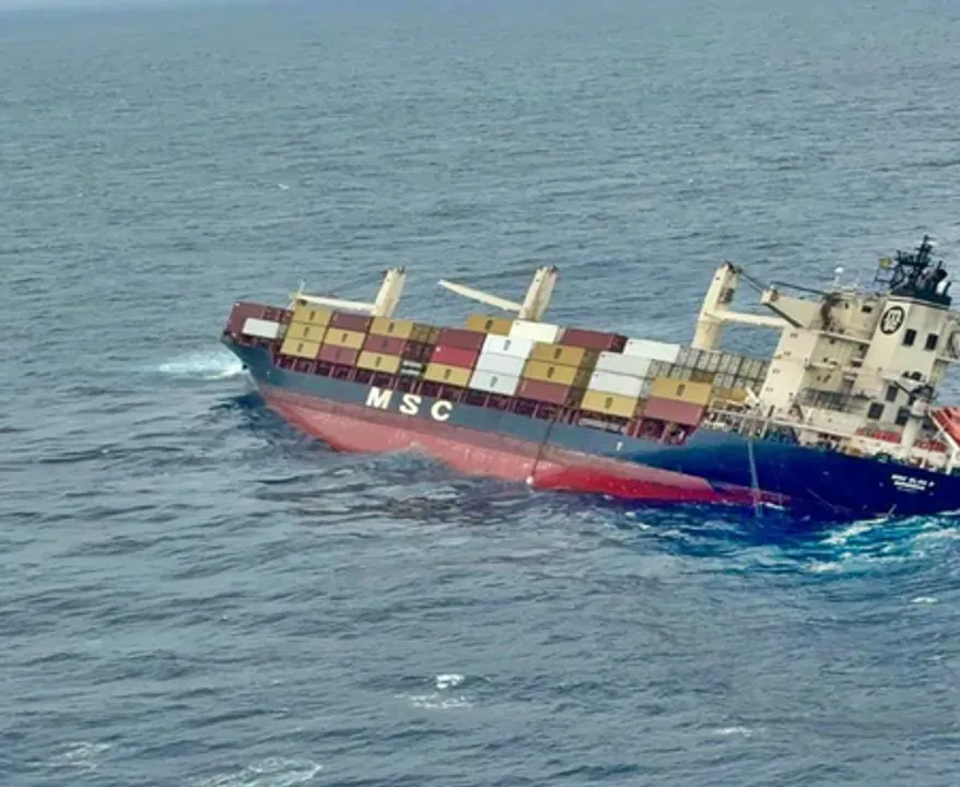  22 villages in Kanyakumari affected as debris from sunken cargo ship off Kerala coast washes ashore