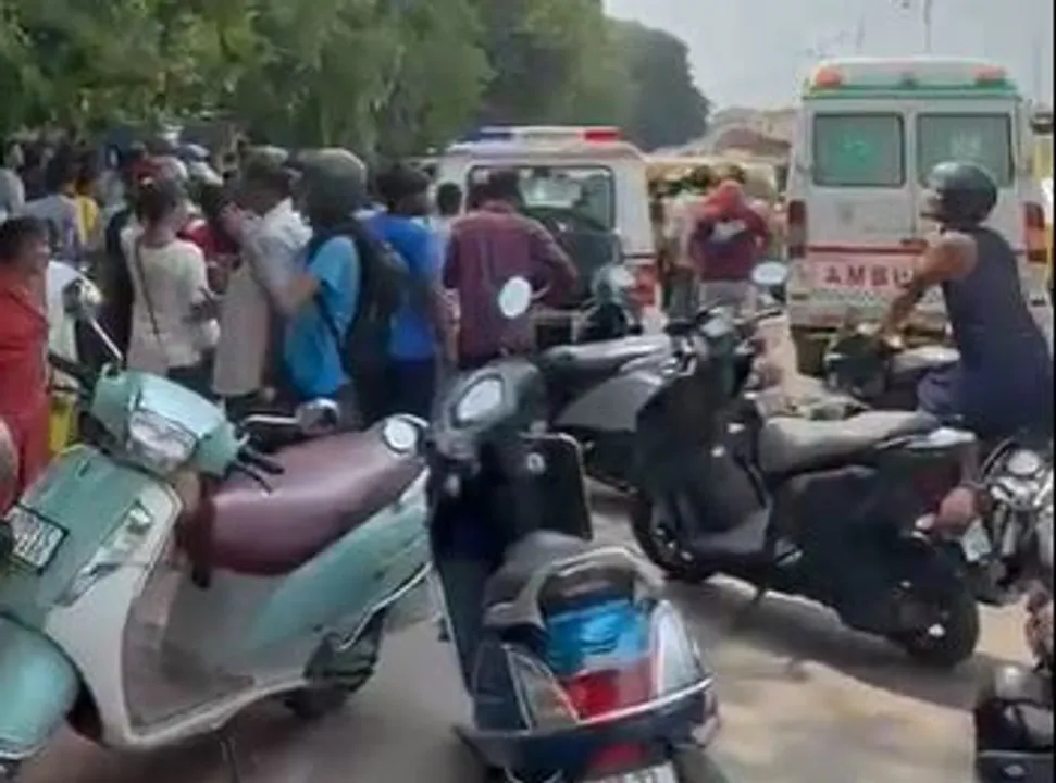  Chain of accidents near Unit-2 petrol pump in Bhubaneswar leaves three critically injured