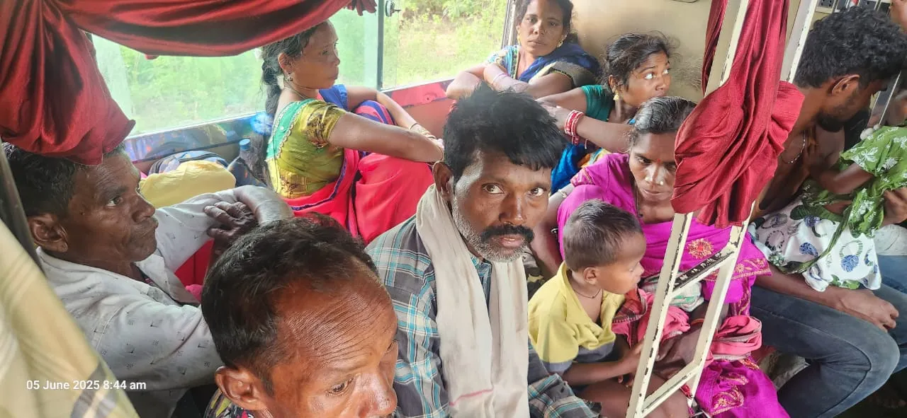  Odisha: Over 116 migrant workers rescued after overcrowded bus stopped by RTO in Malkangiri