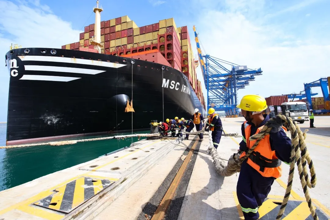  Bold vision now in motion: Karan Adani welcomes world’s largest container ship at Vizhinjam