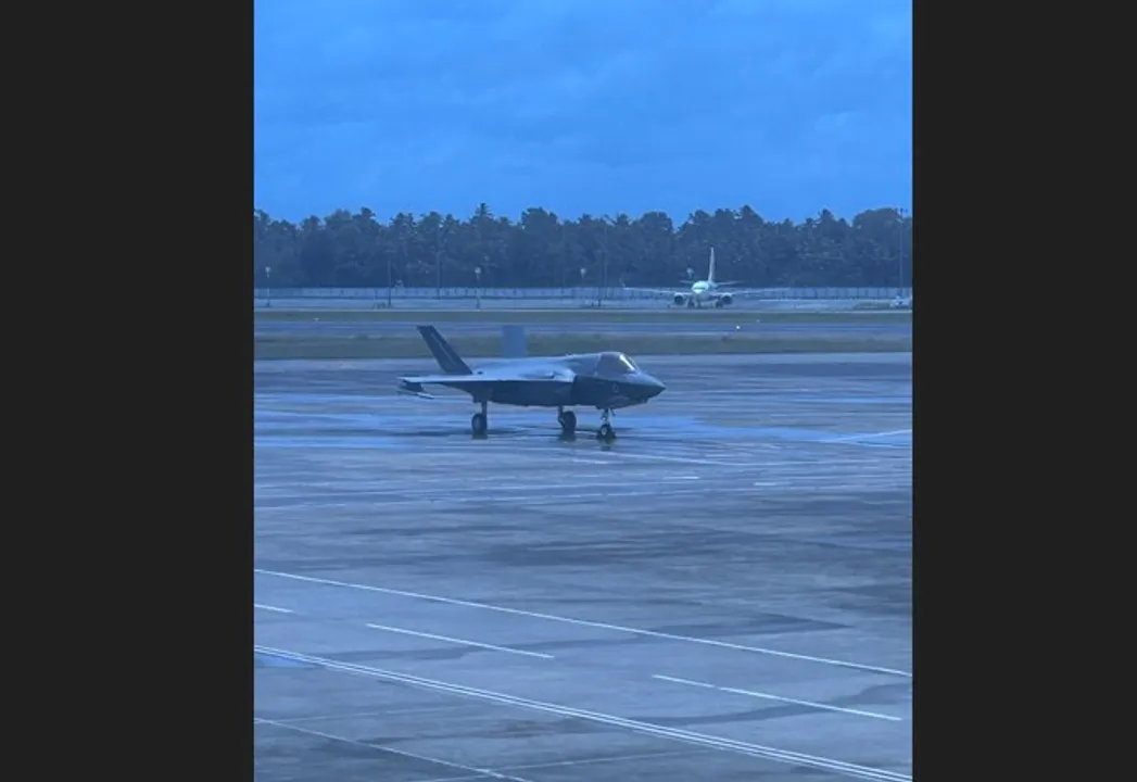  UK F-35 fighter jet makes emergency landing at Thiruvananthapuram airport