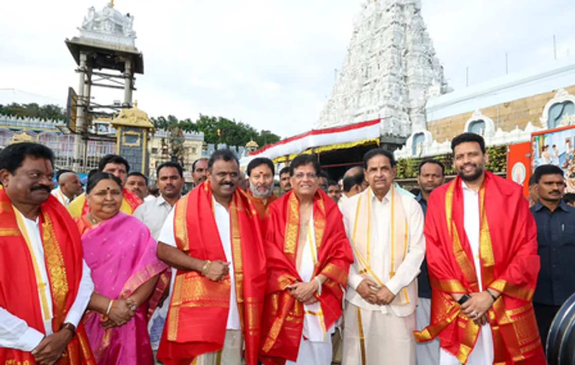 Union Minister Piyush Goyal's chopper develops technical snag during Andhra visit
