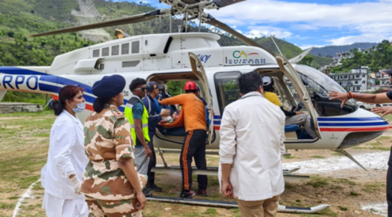  Rudraprayag accident: 3 pilgrims airlifted to Rishikesh AIIMS, search for others continues