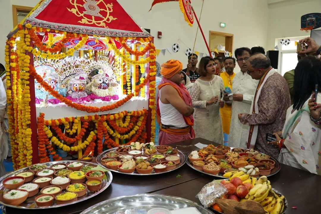  Biggest Ever Rath Yatra in the entire Middle East and North Africa (MENA) region Held in Dubai