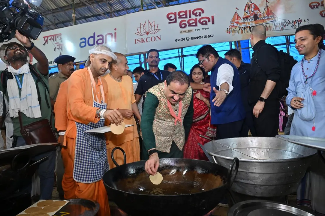  ISKCON applauds Gautam Adani's service at Puri kitchens: "True Greatness Lies in Service"