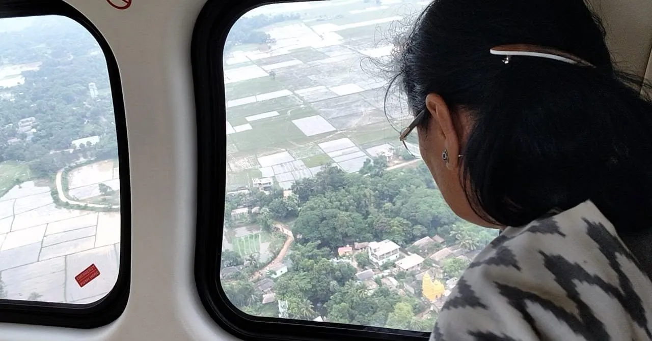  Odisha Deputy CM conducts aerial survey of flood-affected areas in Balasore; 154 villages affected