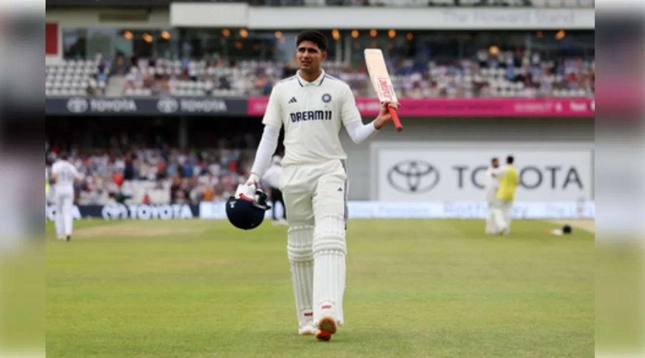  2nd Test: Shubman Gill sets record for highest test score by an Indian Captain at Edgbaston