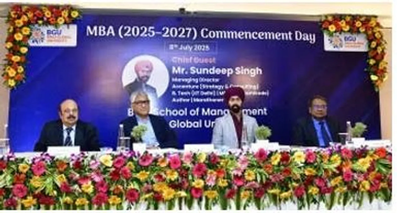  Welcome ceremony for new MBA batch held at BGU campus