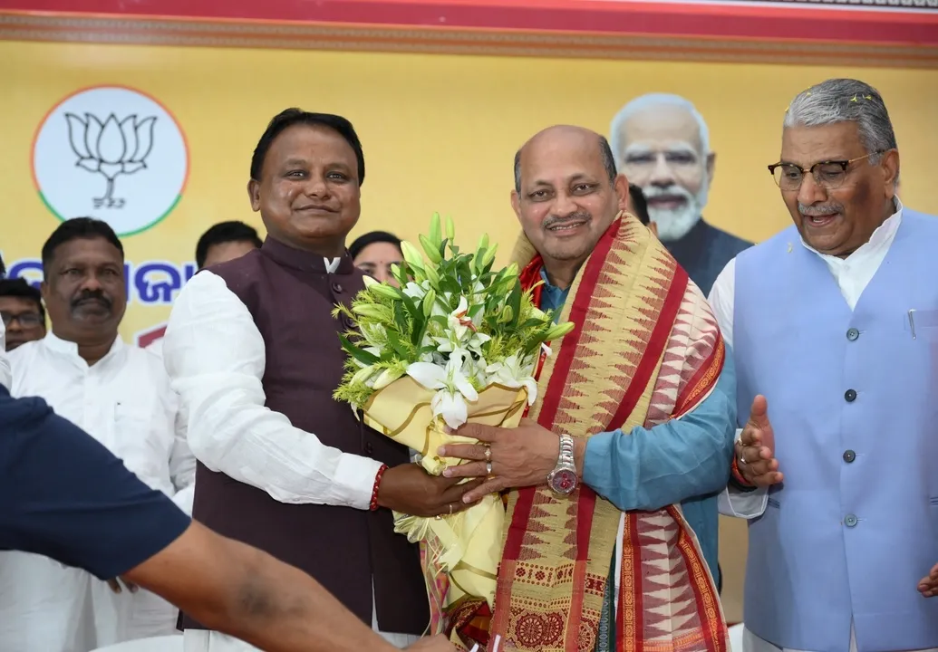  Manmohan Samal elected Odisha BJP president unopposed