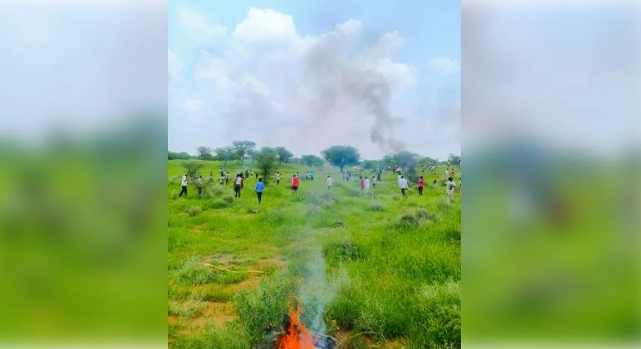  IAF’s Jaguar fighter jet crashes in Churu, Rajasthan; two dead
