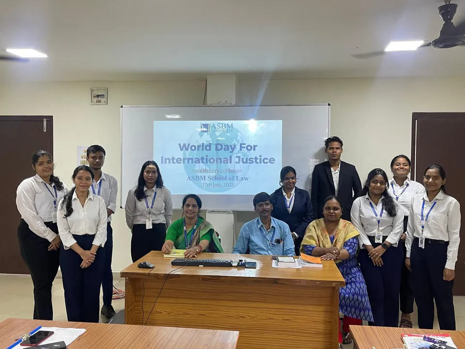  World Day for International Justice celebrated at ASBM University