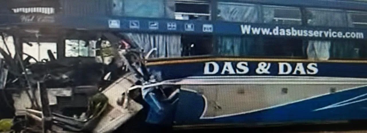  Odisha: 30 injured, 9 critical as passenger bus hits truck in Balasore