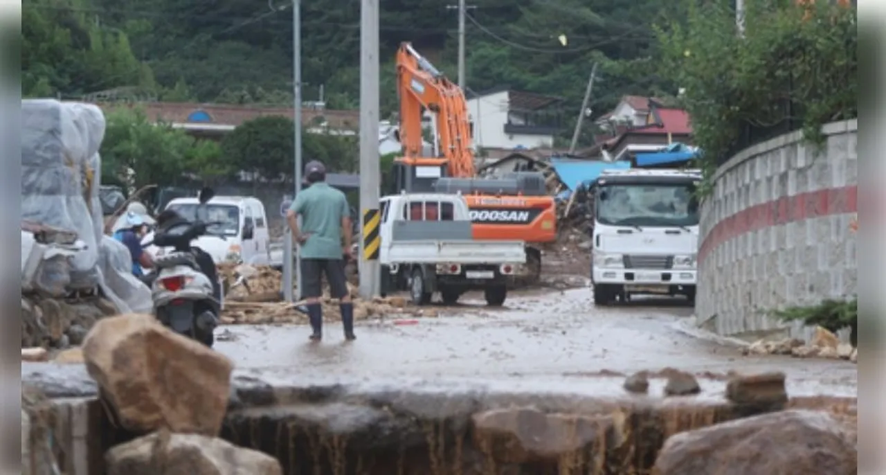  South Korea: 18 dead, 9 missing after heavy rains, landslides