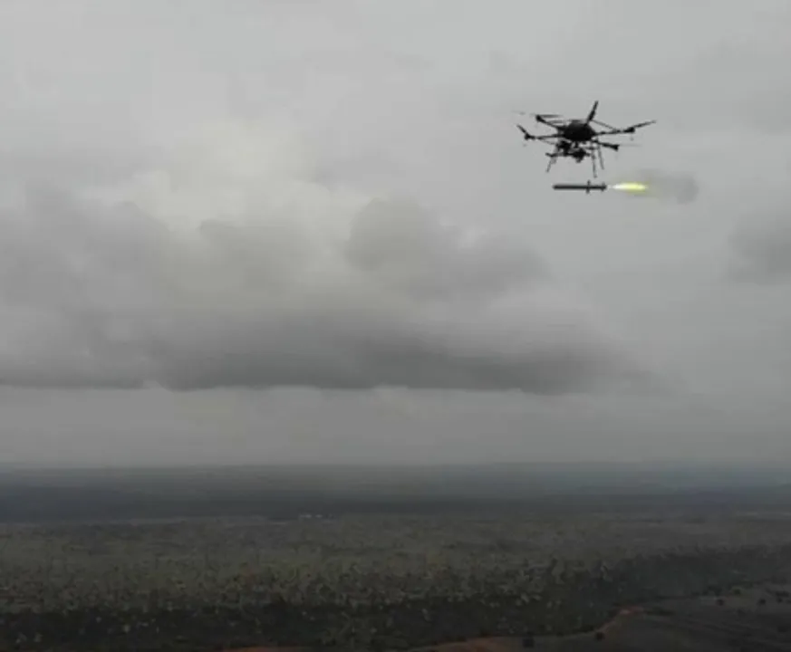  India successfully tests UAV-launched precision guided missile ULPGM-V3 in Andhra Pradesh