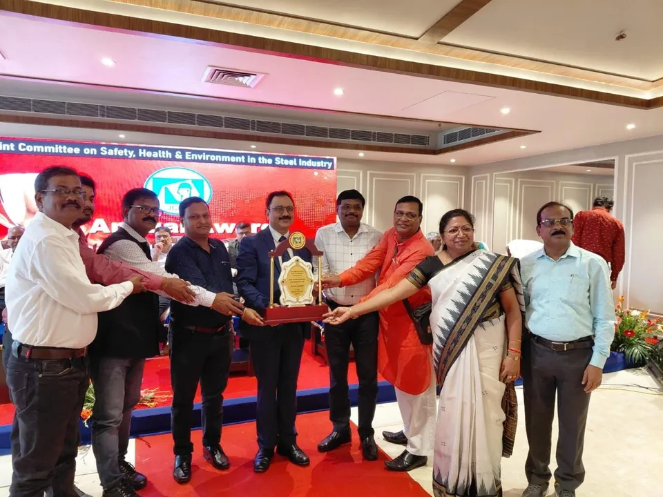  SAIL, Rourkela Steel Plant wins multiple awards for Safety in JCSSI Annual Award Ceremony