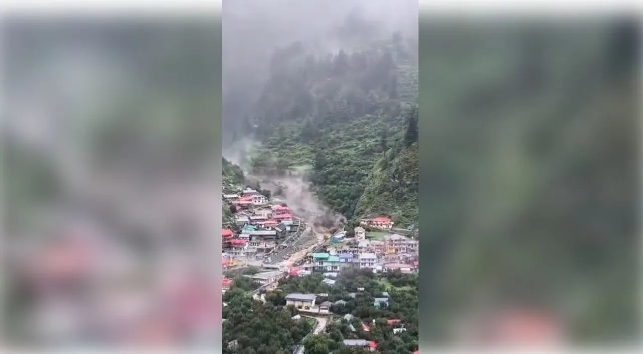  Cloudburst in Uttarkashi washes away village, many missing