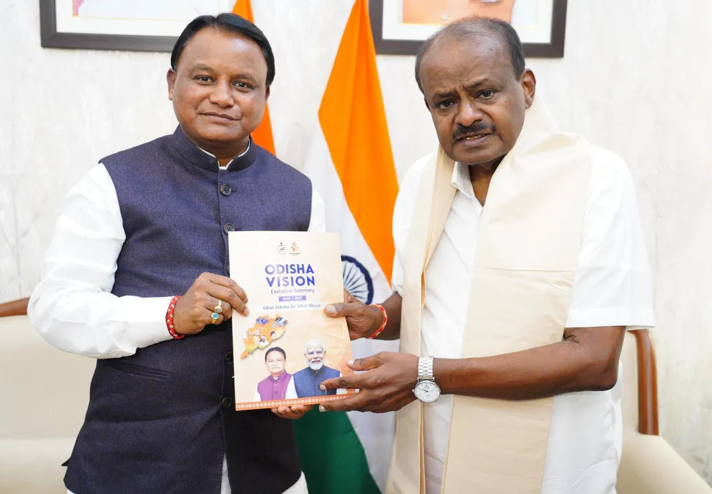  Odisha CM calls on Kumaraswamy to discuss steel sector growth