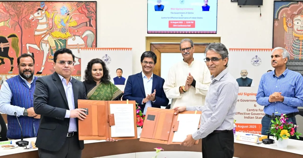  Odisha Govt, CEGIS collaborate for data-driven governance