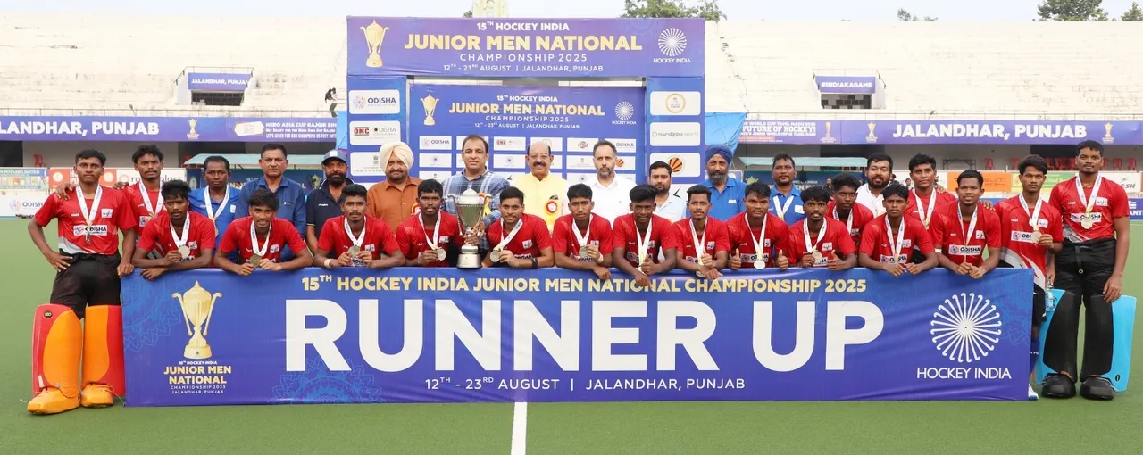  Odisha finishes runner-up in Hockey India Junior Men National Championship 2025