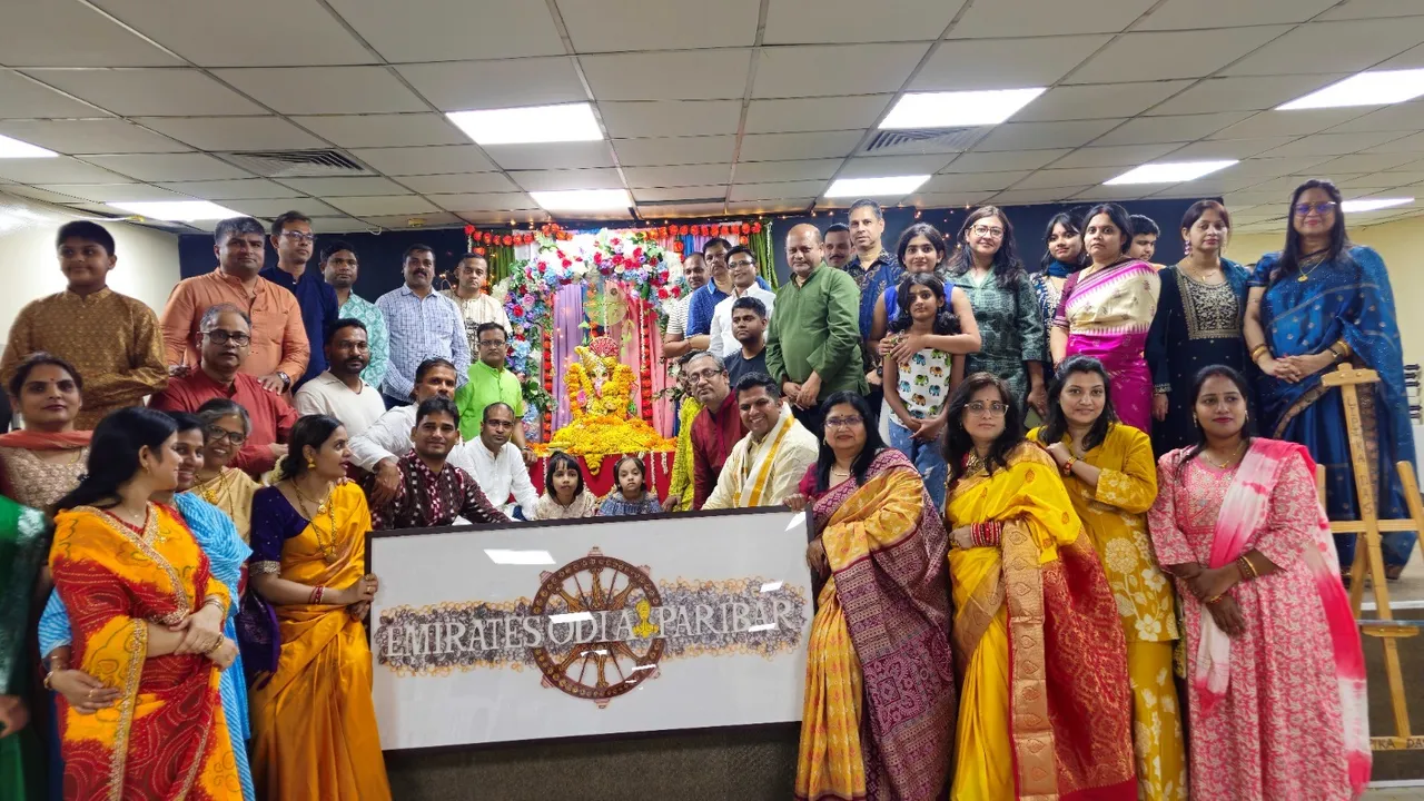  Emirates Odia Paribar organises Ganesh Puja in Dubai