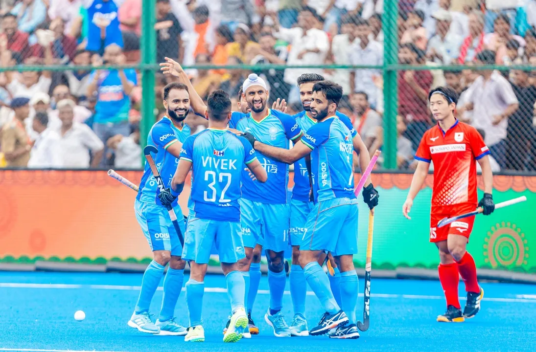  Hockey Asia Cup: India defeat Japan 3-2 to advance to Super 4s