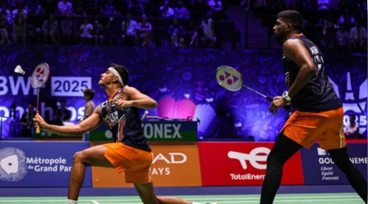  Satwik-Chirag settle for bronze at BWF World Championships
