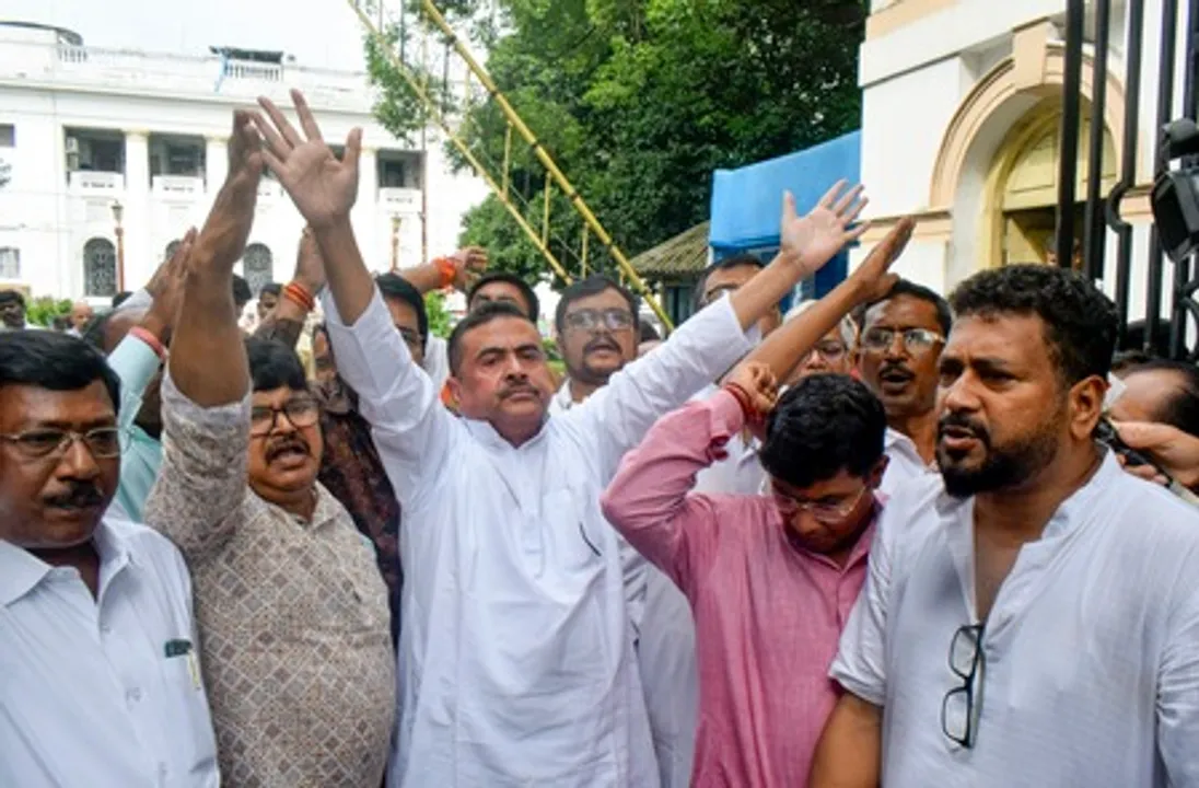  5 opposition MLAs suspended from Bengal Assembly