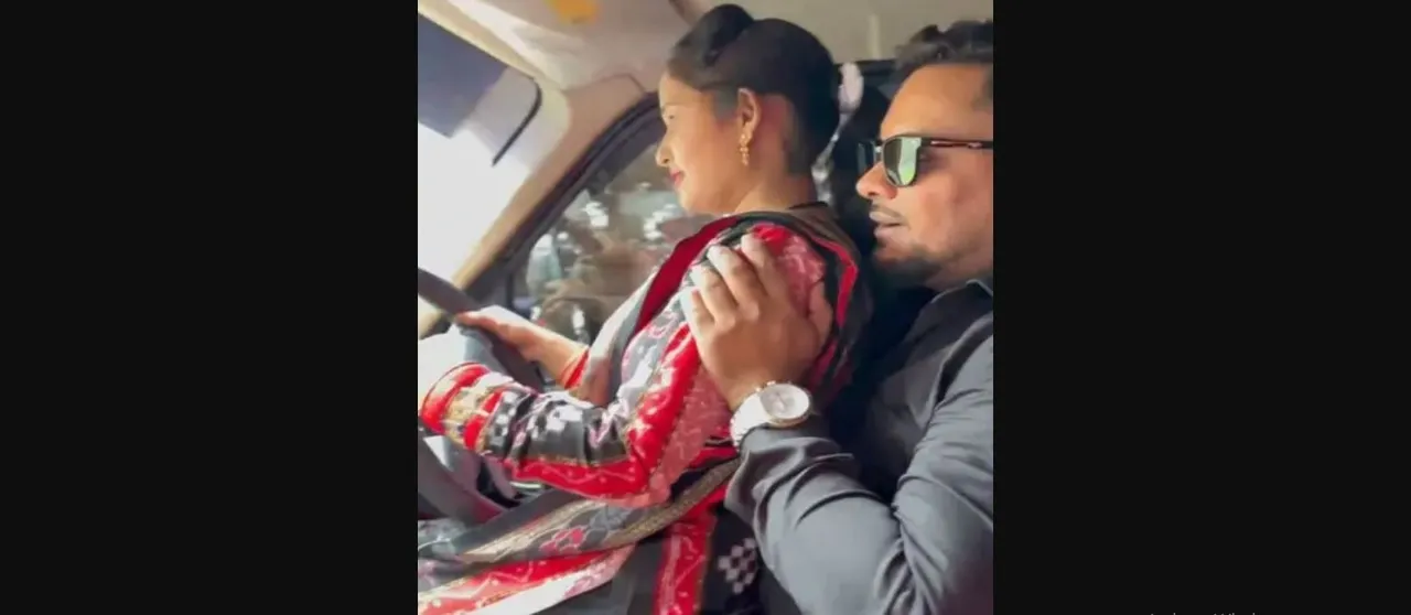  YouTuber Couple Fined ₹11,000 for Reckless Driving in Sambalpur