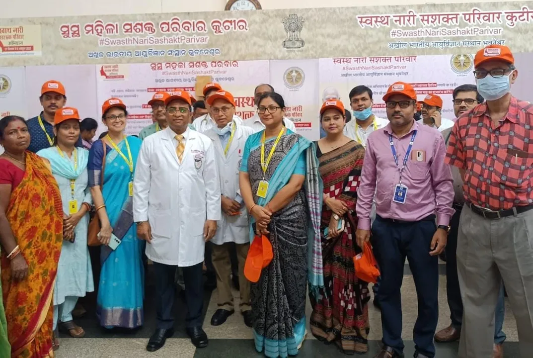  AIIMS-Bhubaneswar launches ‘Swasth Nari Sashakt Parivar’ campaign