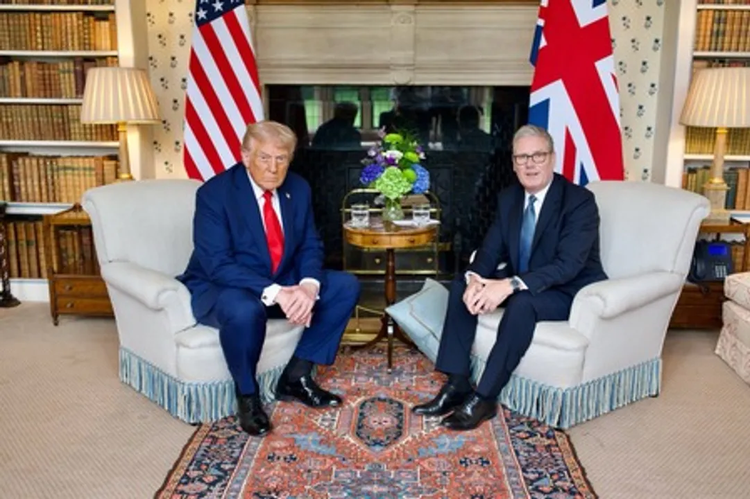  On UK trip, US President Trump highlights his ‘very good relationship’ with PM Modi