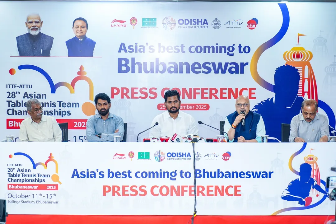  Odisha to host 28th Asian Table Tennis Team Championships 2025