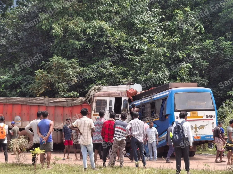  5 killed, several injured in bus-truck collision in Odisha's Sundargarh