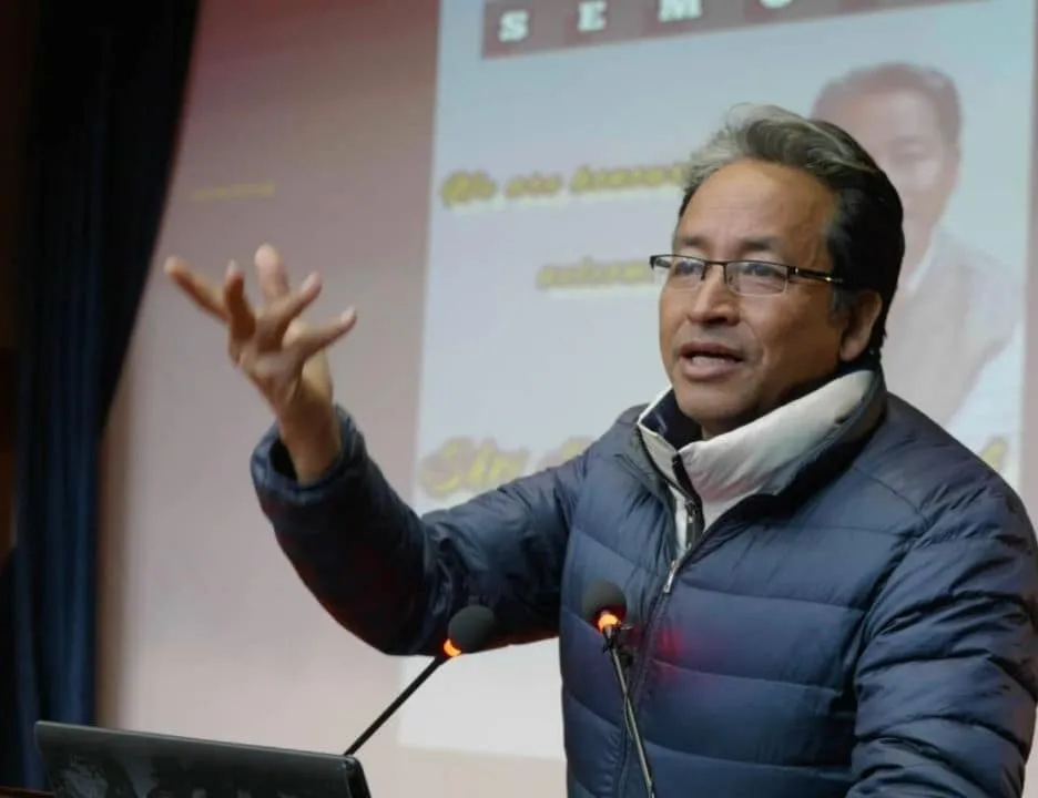  Action against Sonam Wangchuk based on credible inputs & documents: Ladakh Admin