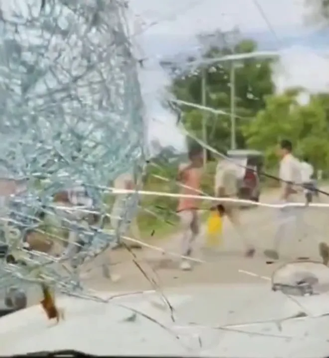  BJP MP Khagen Murmu brutally attacked in North Bengal, cars vandalised