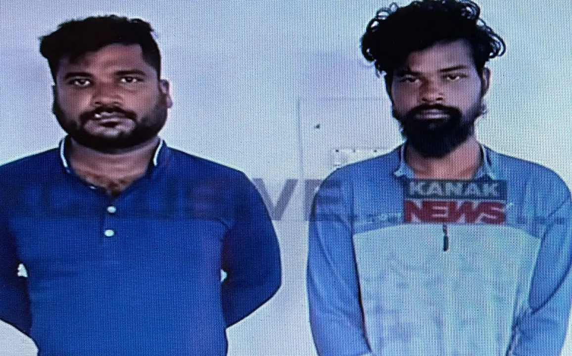  Odisha: Two held for brandishing gun at police in Ganjam