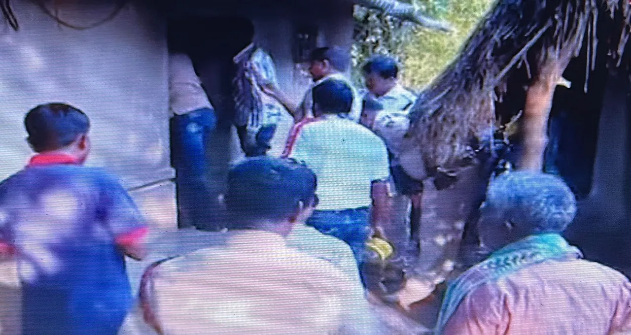  crime scene Photograph: (Kanak News) 