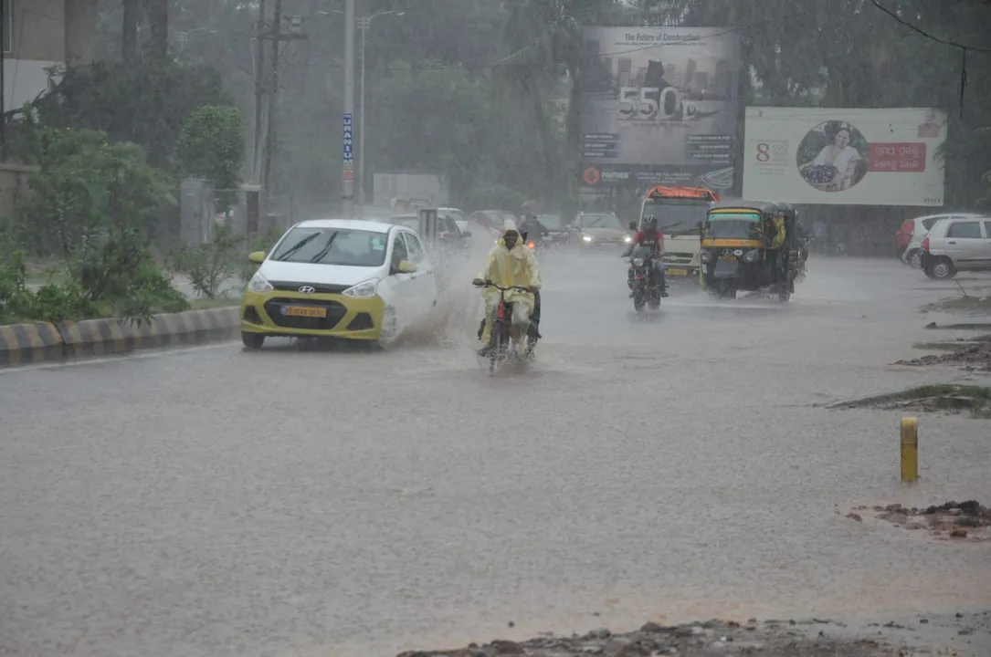  Rainfall in Bhubaneswar (File Photo) 