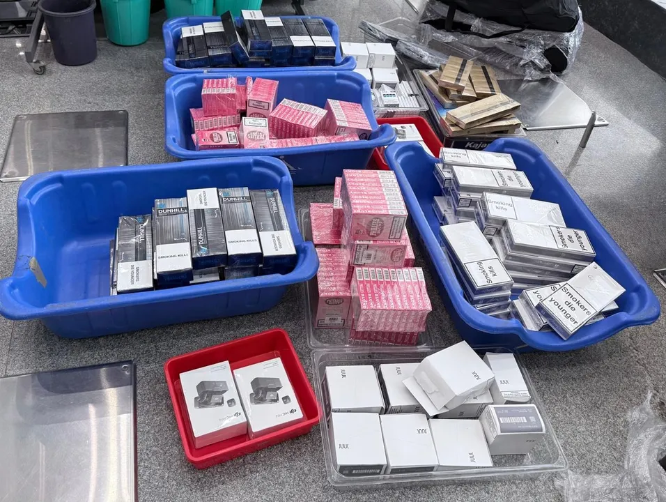  Seized items at Bhubaneswar Airport 