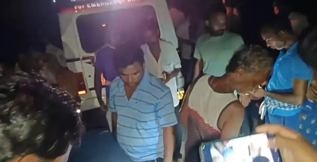  Elderly couple attacked by son 