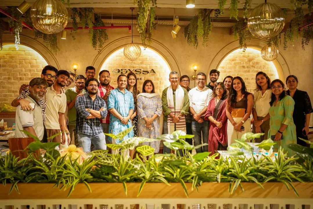  ODYSSA Coffee hosts Delhi Food Walks Founder Anubhav Sapra Photograph: (ODYSSA Coffee) 