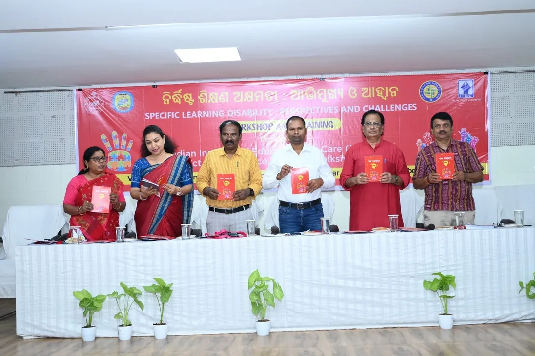  Dignitaries at the workshop on Special Learning Disability: Perspectives and Challenges in Bhubaneswar.  