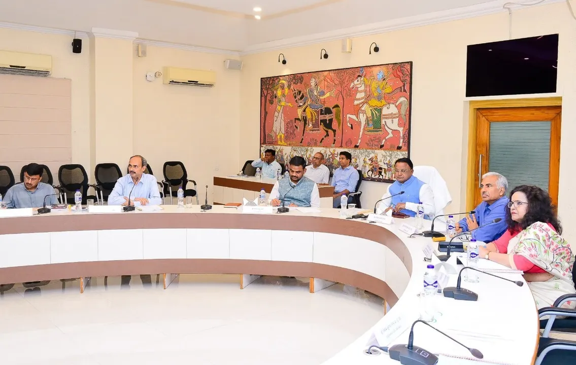  Chief Minister Mohan Charan Majhi chairs the 42nd meeting of HLCA.  