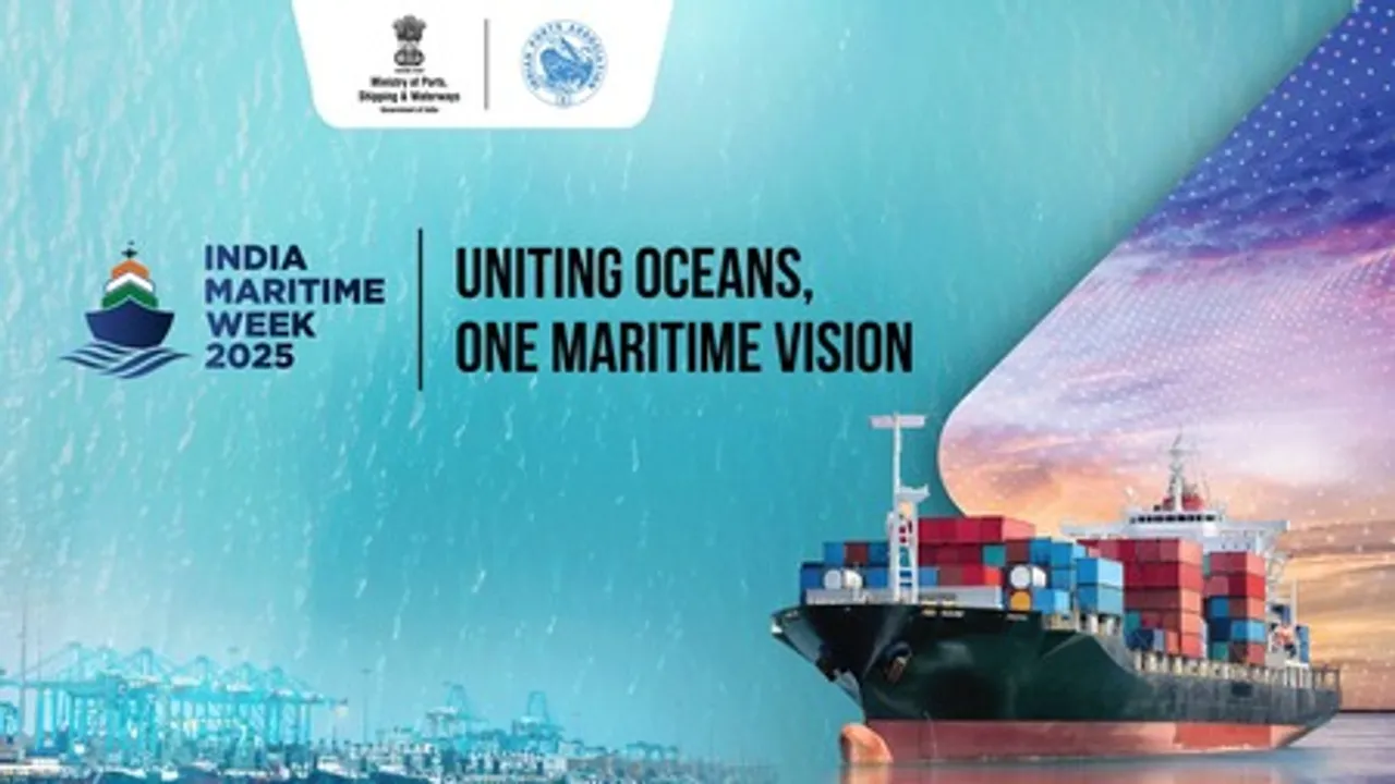  India Maritime Week 2025 will be held in Mumbai from October 27 to 31.   