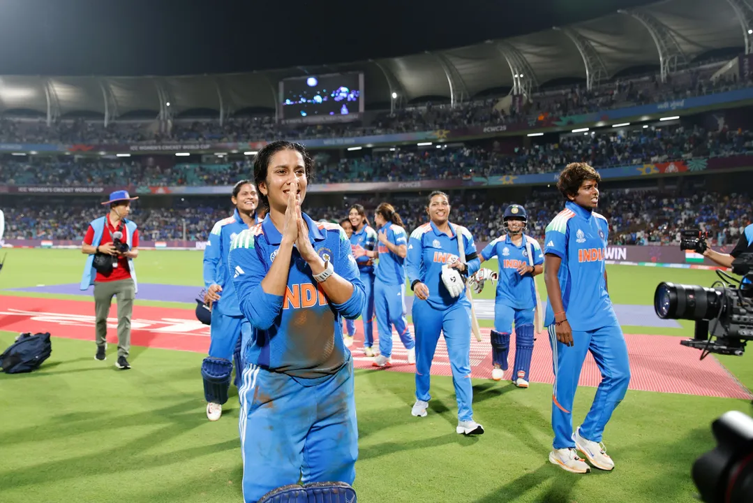  Jemimah Rodrigues getting emotional after India's victory over Australia in the ICC Women’s Cricket World Cup 2025 Semi-Final (Photo: BCCI) 