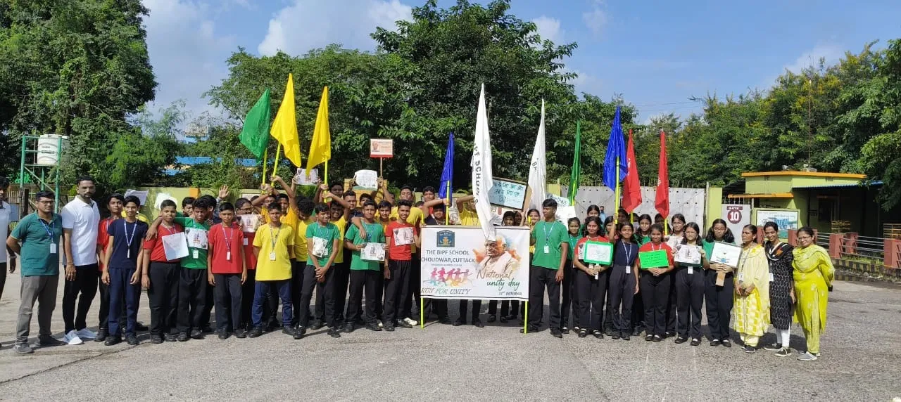  The BIPF School students participate in 'Run for Unity' to commemorate birth anniversary of Sardar Vallabhbhai Patel Photograph: (The BIPF School) 
