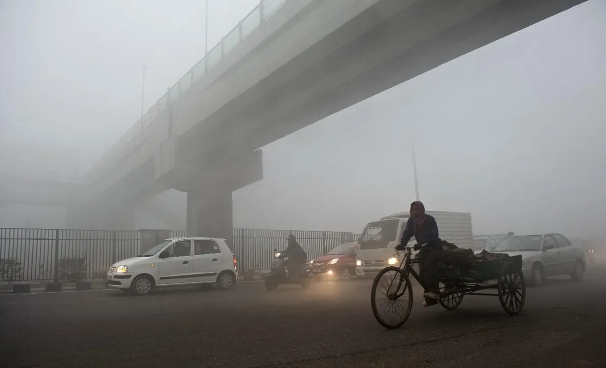  Air Pollution in Delhi (Photo: Sambad) 