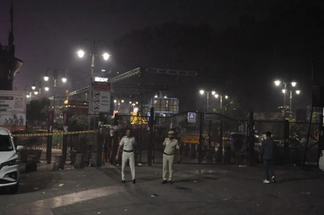  Blast site near Red Fort Metro Station, Delhi 